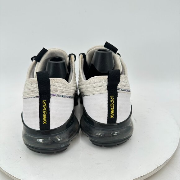 Nike Air VaporMax Flyknit 3 Youth Size 5.5Y Women 7 BQ5238-102 White Yellow Shoe - Picture 5 of 11